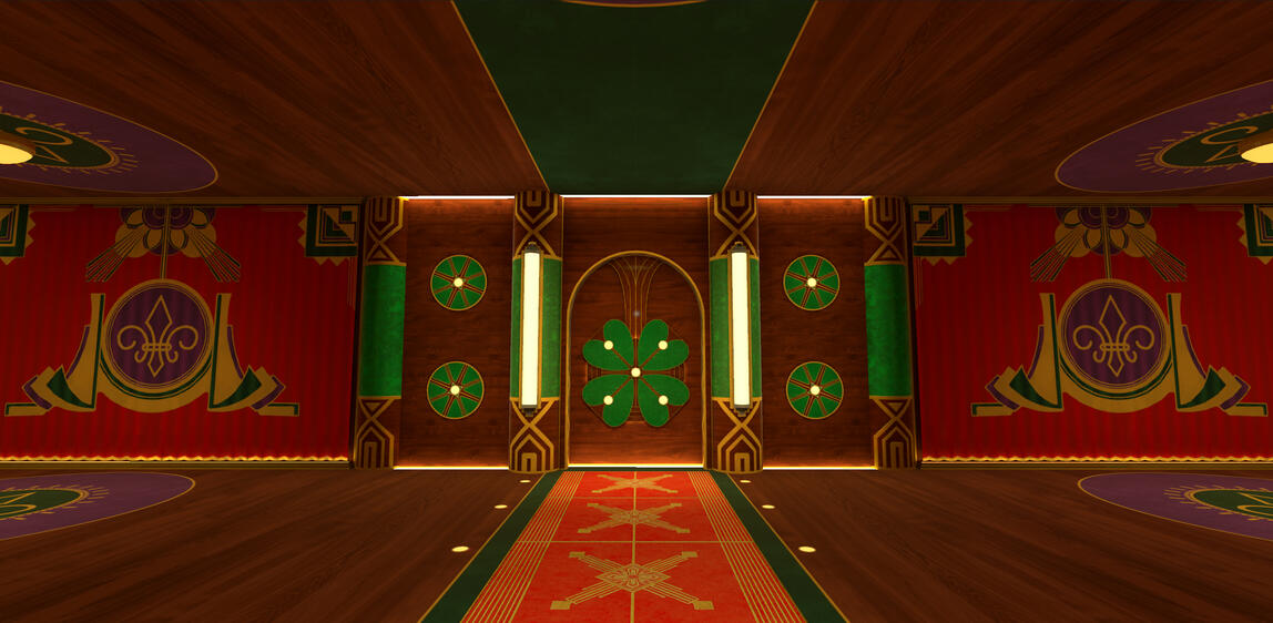 2) Dancer Room Teleport Map