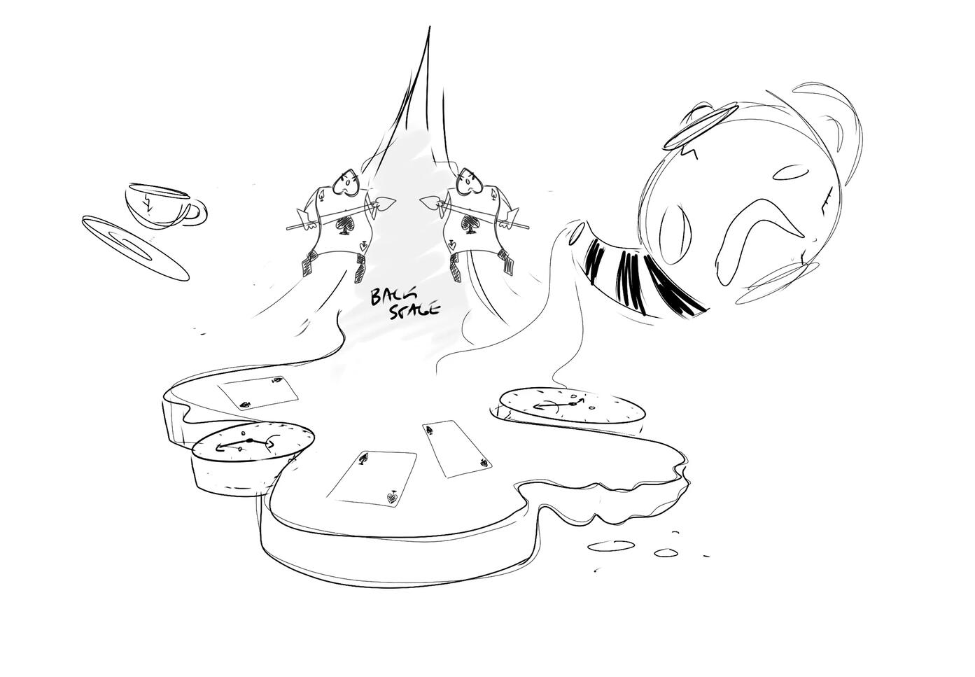 Stage Sketch by Scythe