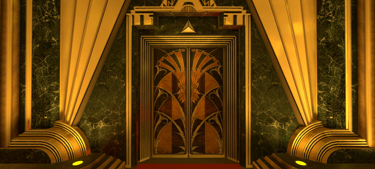 Chrysler elevator doors reference