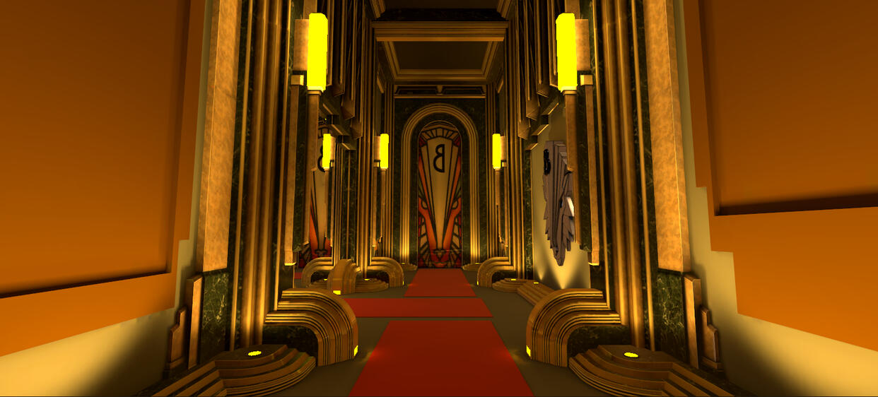 Second Floor Hallway