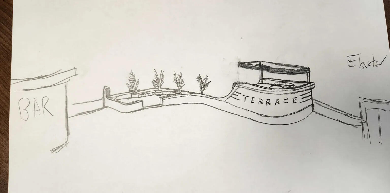 Observational terrace
