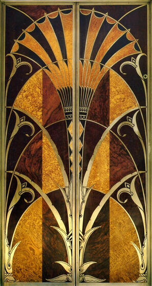 Chrysler elevator doors texture