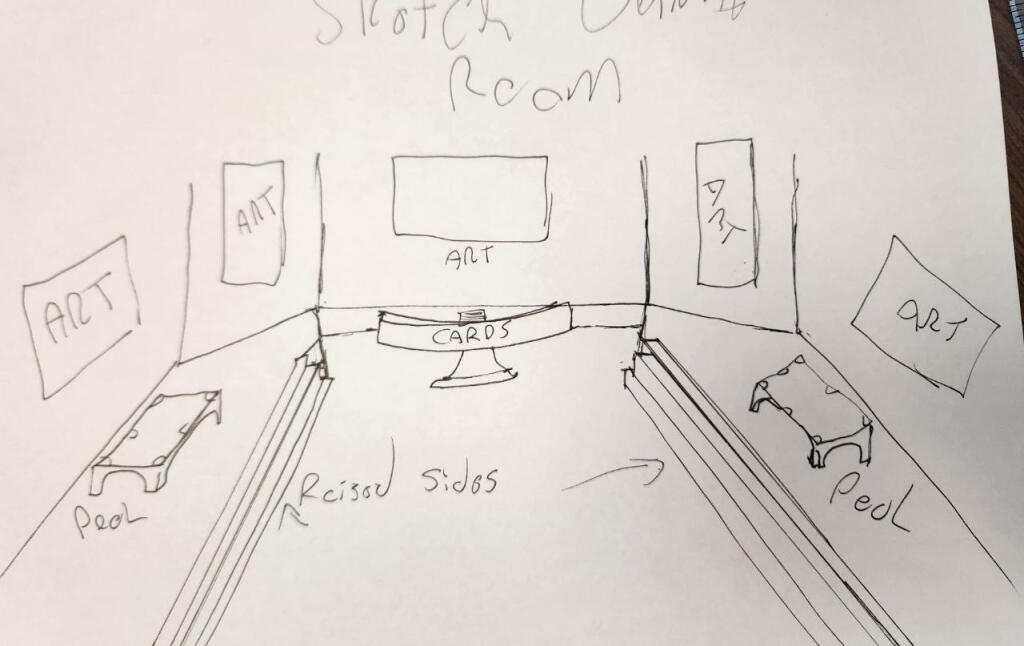 Game Room rough view