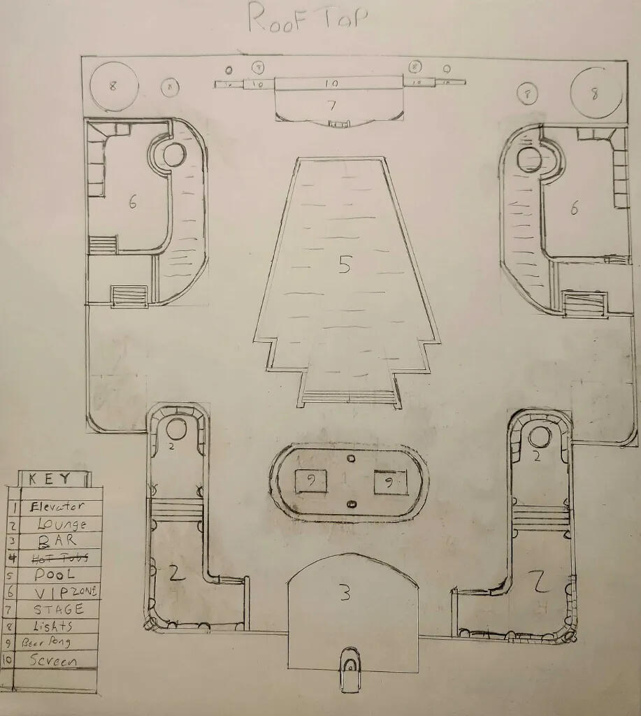 Third Floor Layout by Disz