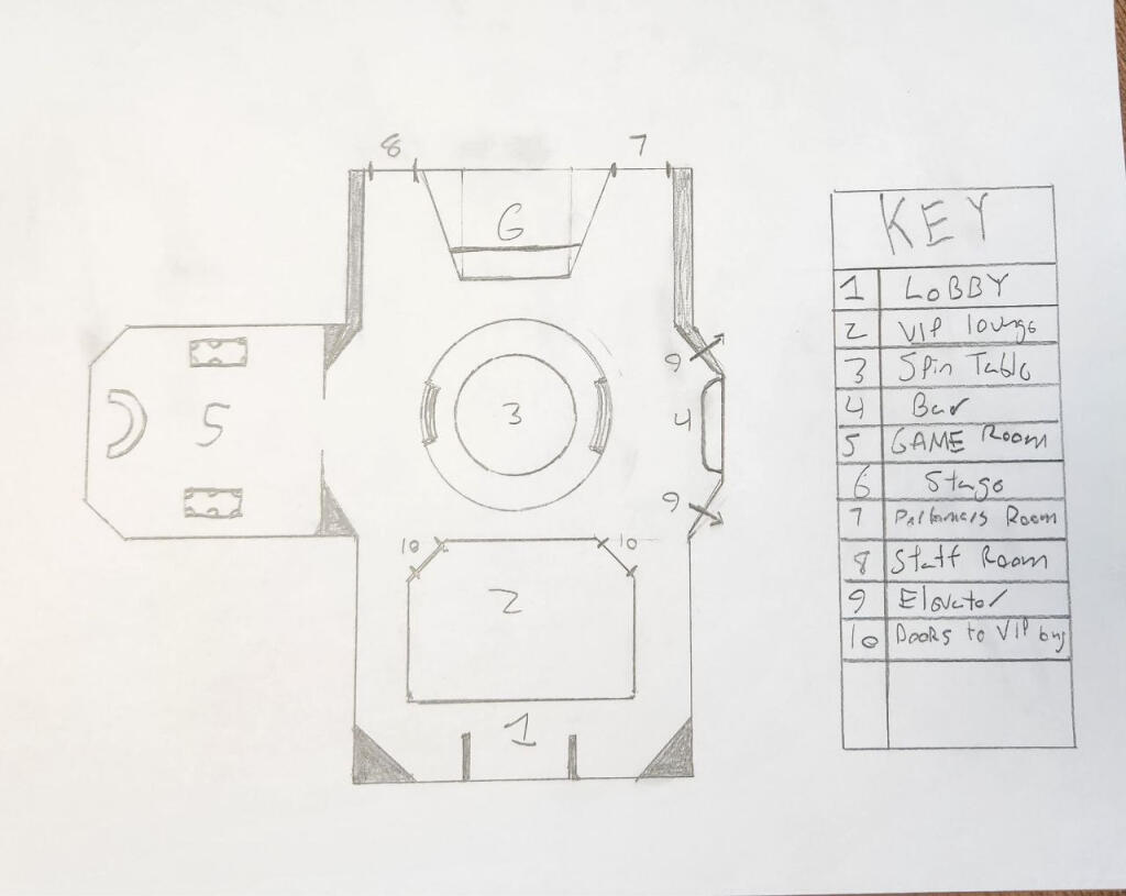 First Floor Layout by Disz