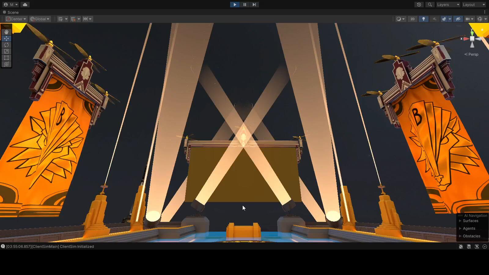 20th Century Fox 1935 Intro featuring searchlights